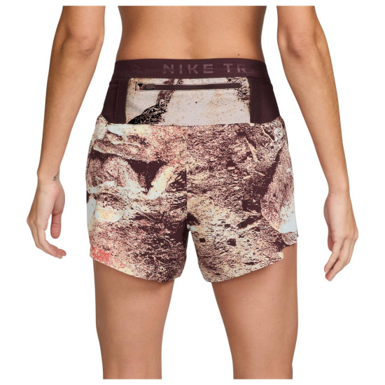 Nike Γυναικείο σορτς Dri-FIT Trail Mid-Rise 4'' Brief-Lined Shorts